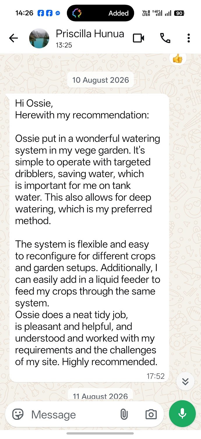 Strawberry Drip Fertigation System